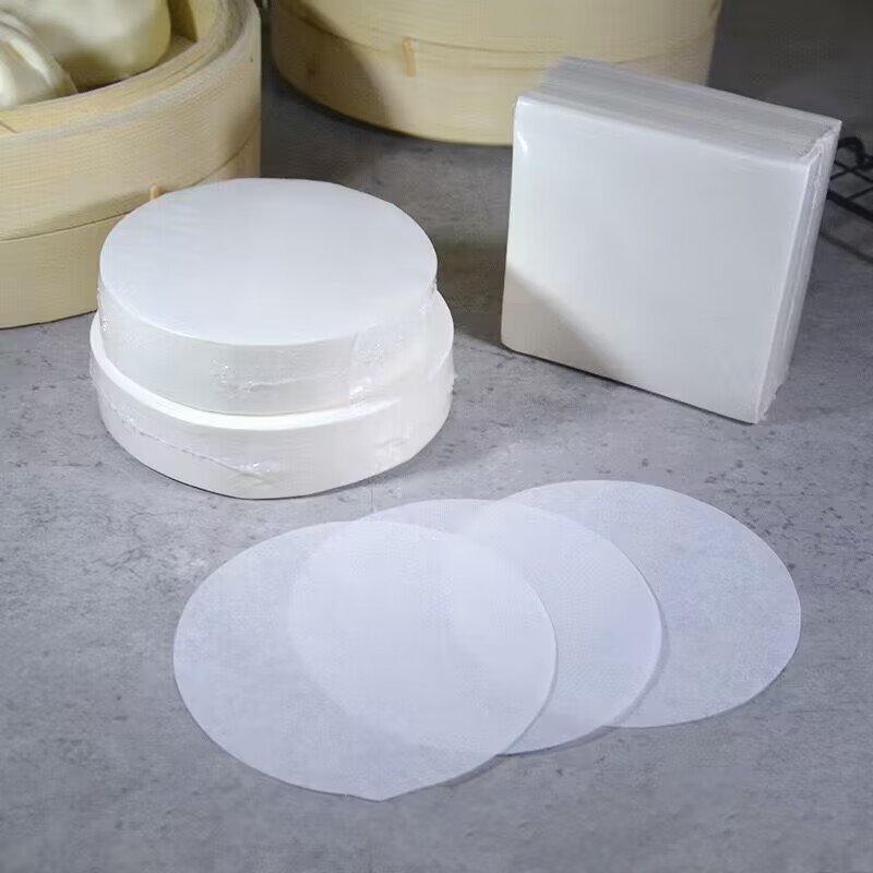Zhishi kulatá bílá papírová podložka na jídlo