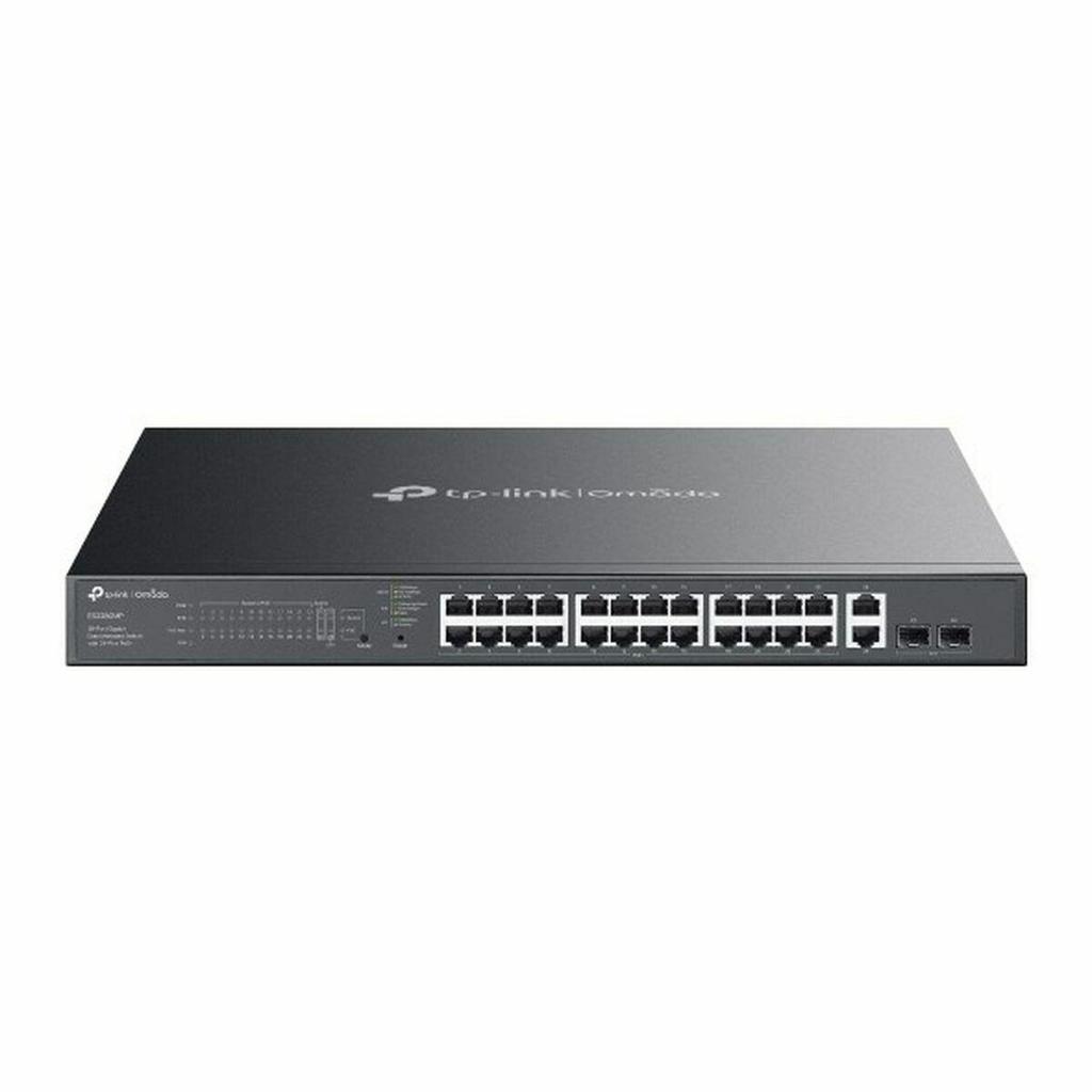 TP-Link ES228GMP Managed Switch 28 port 24 PoE+ Black