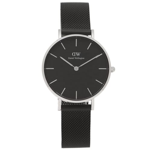 Daniel Wellington Women's Watch DW00100202 DW00600202 Black Silver