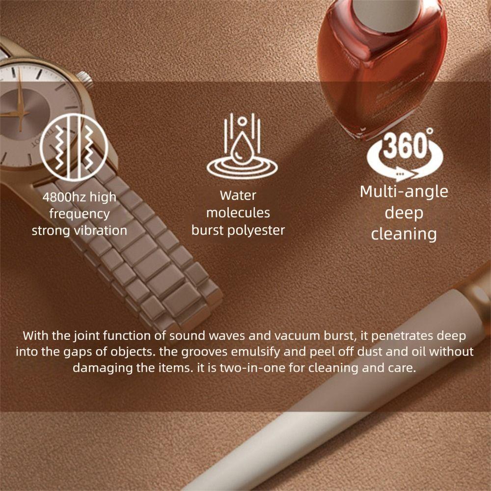 Three-speed Timing Contact Lenses Cleaning Machine Vibration Wash Cleaner Toothbrush
