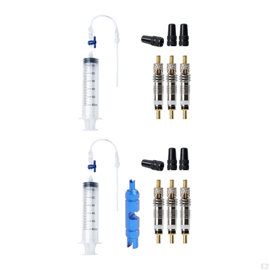 Tubeless Sealant Injector Syringe MTB Bike Tire Filling Tool Removal