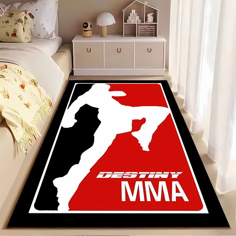 Destiny MMA Fighter Carpet suitable as a non-slip mat for the living room or bedroom sofa