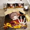 Fashion Vibrant 3D Print Anime Jujutsu Kaisen Bedding Set Single-Twin-Full-Queen-King Size Adult Kid Bedroom Stylish Duvet Cover