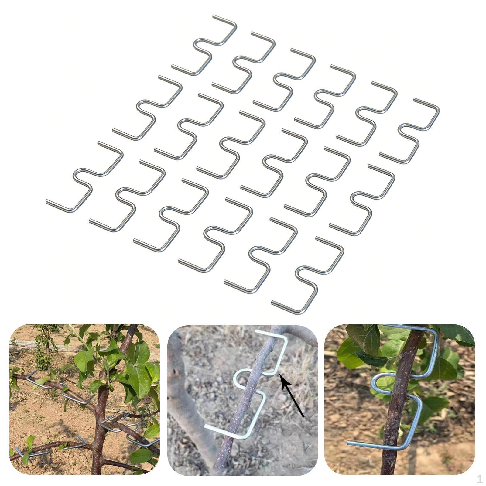 10x Plant Branch Bender Trees Branches Bending Fixing Tool 18cm Length Reusable Bonsai