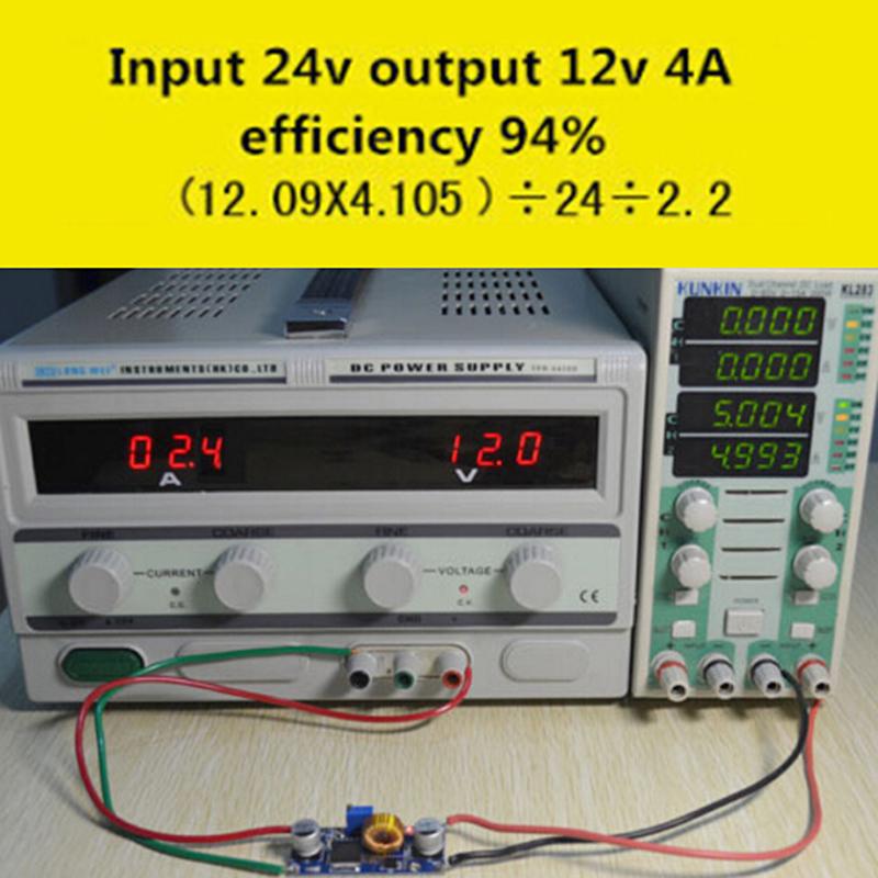 Dc-Dc Buck 4V-38V To 3.3V 12V 24V 5A Converter Regulator