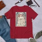 Vintage Art Unisex T-Shirt Alphonse Mucha s F. Champenois Art Nouveau Art 3XL