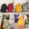 Nylon Student Backpack With Multiple Pockets For Daily Use And Load Reduction