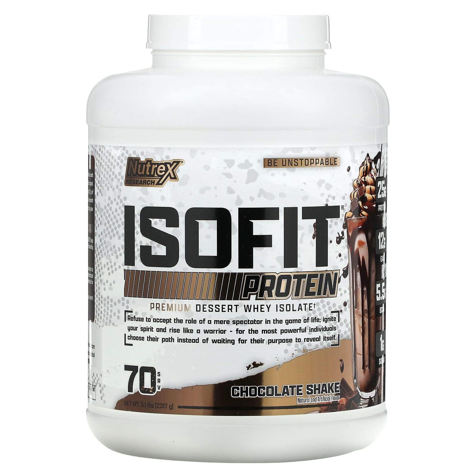 

Isofit, Chocolate Shake, 2,317G(5.1Lb)