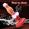 Realistic Dog Dildo for Women, Soft Silicone Fake Phallus with Unique Texture, Waterproof Manual Adult Toy for Solo