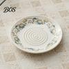 Ceramic Grater Plate Garlic Grinder, Multi-Functional Grating Plate, Manual Ginger And Cheese Zester Bowl, All-in-One Prep Mixing Serving Dish,