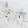 Eye Catching Phone Charm Unique Bowknot Keyring Delicate Keychain Phone Accessories Bag Pendant for Purse Backpack