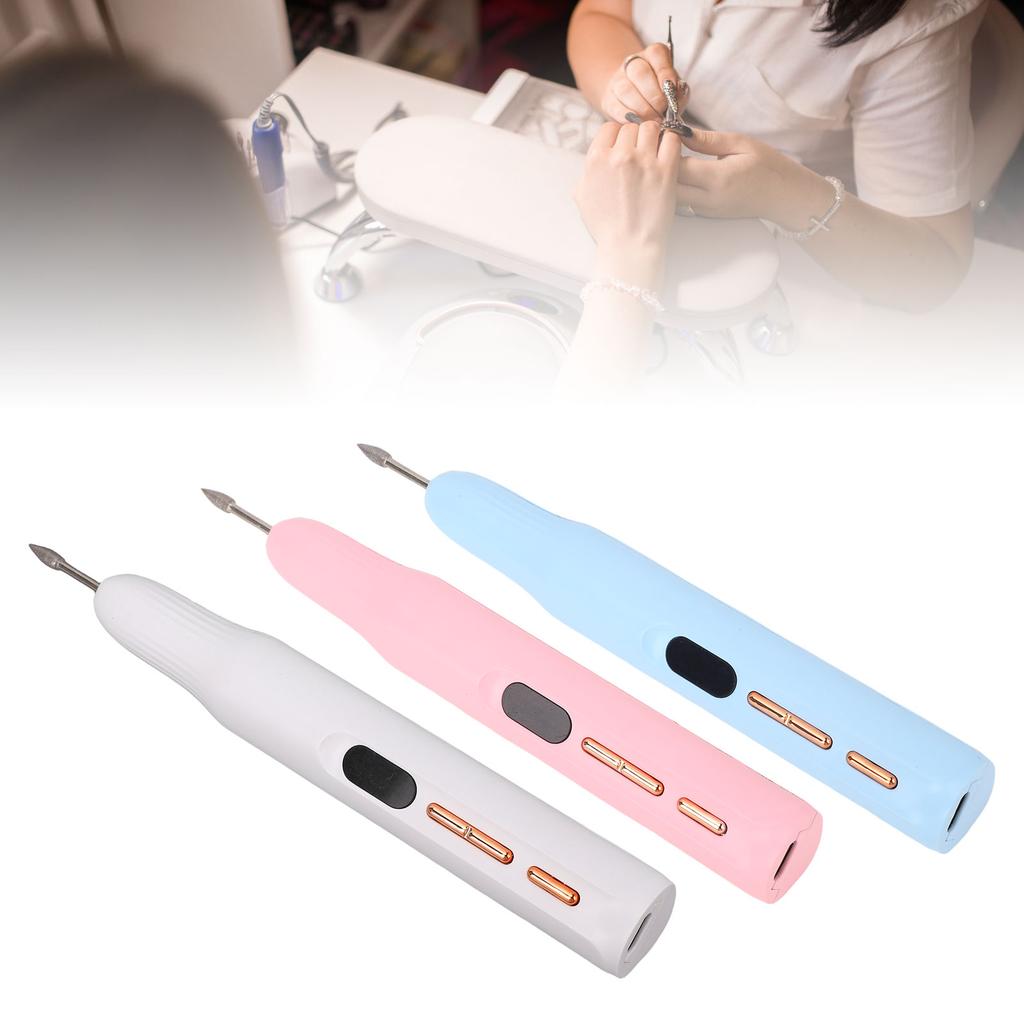 Nail Drill With Nail Lamp Portable Rechargeable Nail Remover Pen Type Electric Nail Polisher for Nai