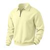 Men's Pullover with Collar Long Sleeve Casual Sweatshirt