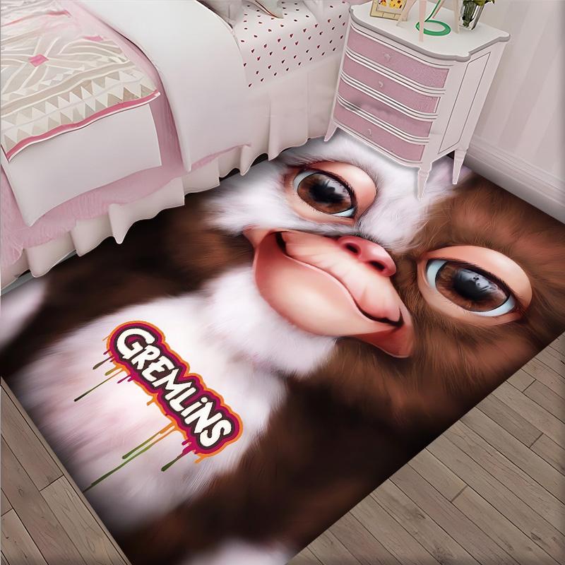 Gremlins Polyester Carpet, Soft Indoor Mat for Office Chair, Living Room, Computer Desk - Decorative Home Office Rug Design