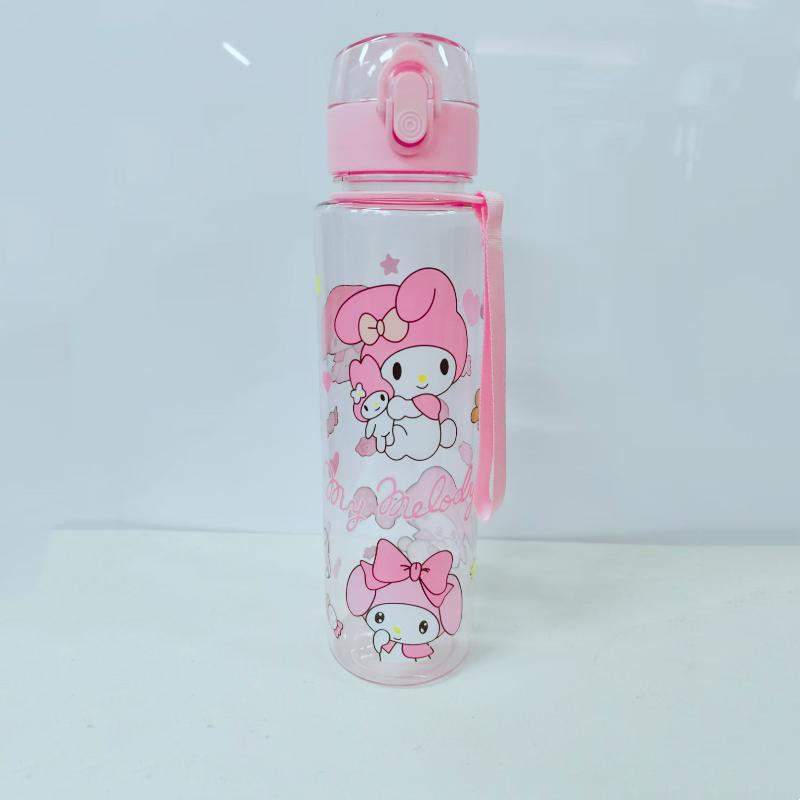 Hello Kitty Capy Bara Fashion Cartoon Pattern Sports Portable Water Cup Design High Aesthetic Tea Cup Hello Kitty Capy Bara