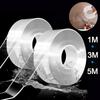 Nano Doppelseitiges Klebeband Wiederverwendbar Waschbar Wasserdicht Transparent Selbstklebend Spurlos für Zuhause Büro