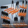 24 Pieces Steel Tool Hooks Long-Lasting for Workshop, Gardeners