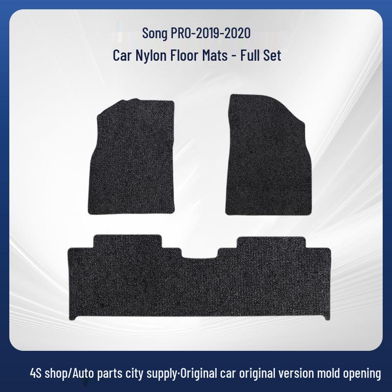 Nylon Dirt-Resistant Floor Mats for BYD Song Pro 2019-2020 Models