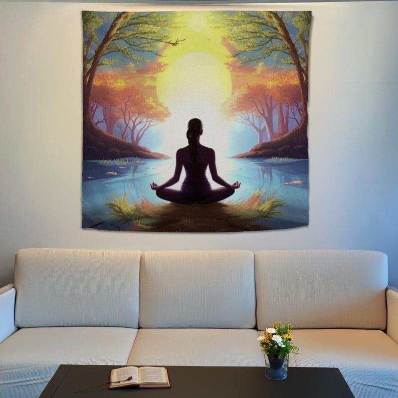 Yoga tapestry 75x100 чёрный