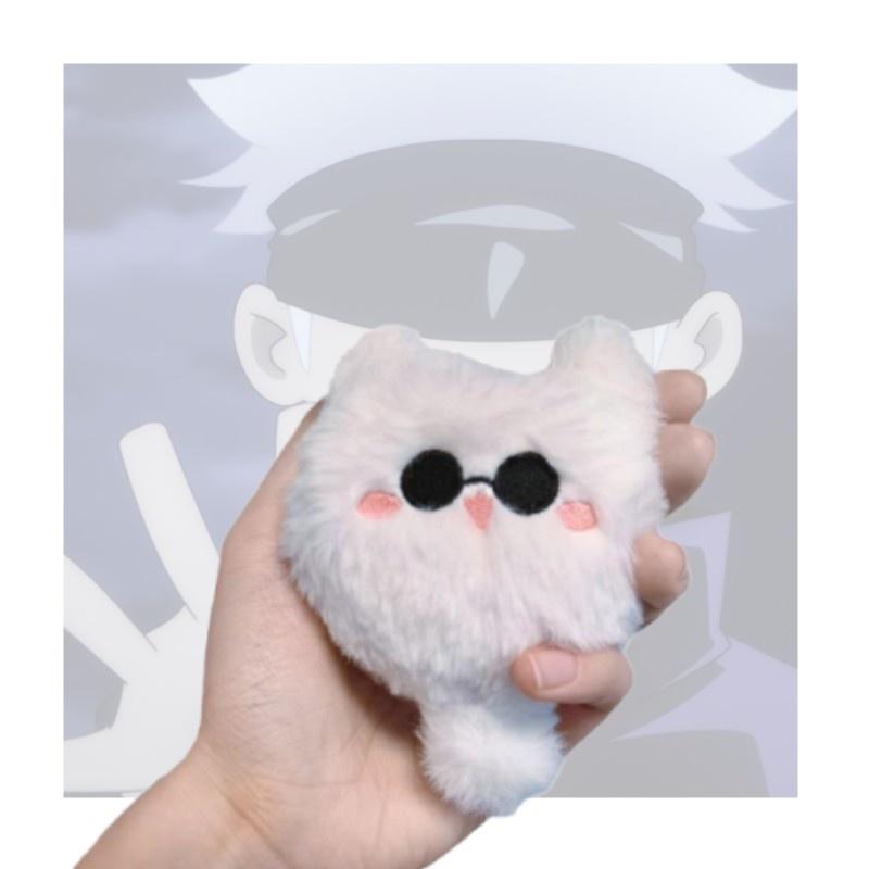Cute Cat Plush Toy Keychain For Gifts And Decor Adorable Stuffed Animal With Embroidered Features