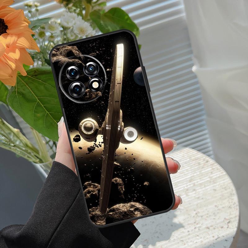Space Ship Art Case For OnePlus 15 15R 13 13T 13R 12 12R 11 10 10R 10T 8T Nord 5 CE 4 2 3 Lite N20 N30 Cover