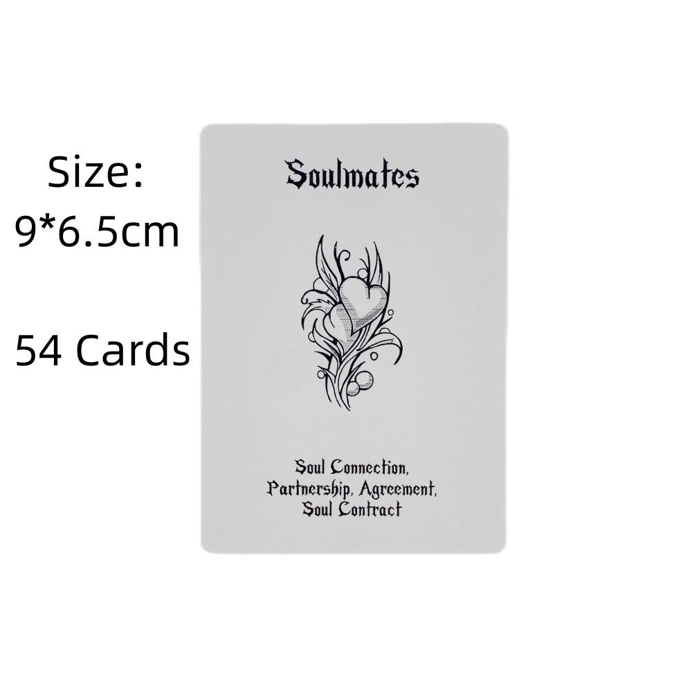 White Island Time Love Oracle Cards Tarot Divination Deck English Vision Edition Board Playing Game For Party