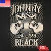 Koszulka Johnny Cash, Koszulka Człowiek w Czerni, Koszulka Outlaw Country, Koszulka Rockowa Męska 5XL Unisex