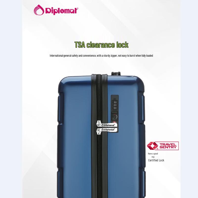 Diplomat TC-6902 20-Inch Carry-On Hardside Spinner Suitcase