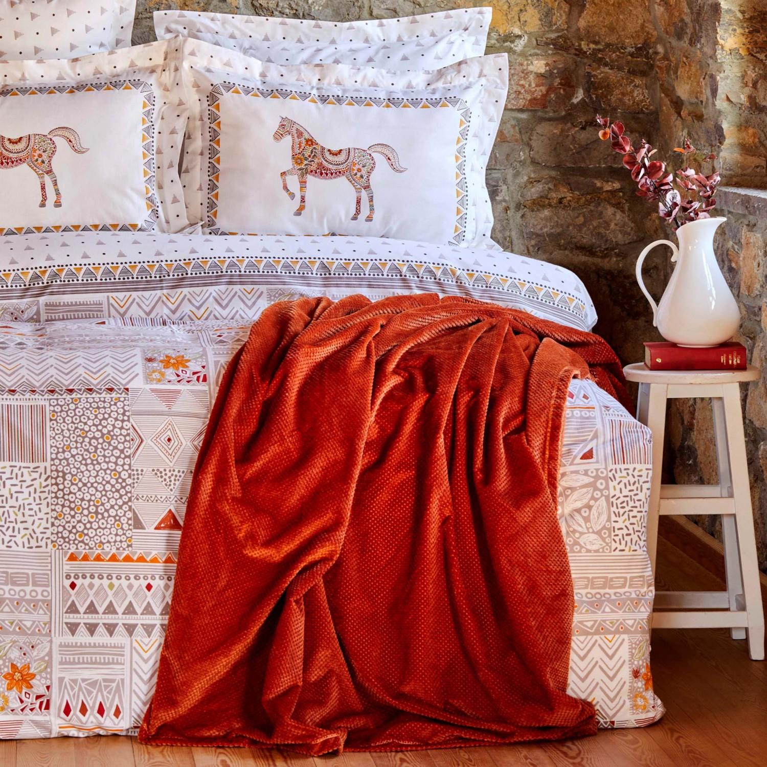 

Комплект пододеяльников Karaca Home Halig из 100% хлопка с двойным пике