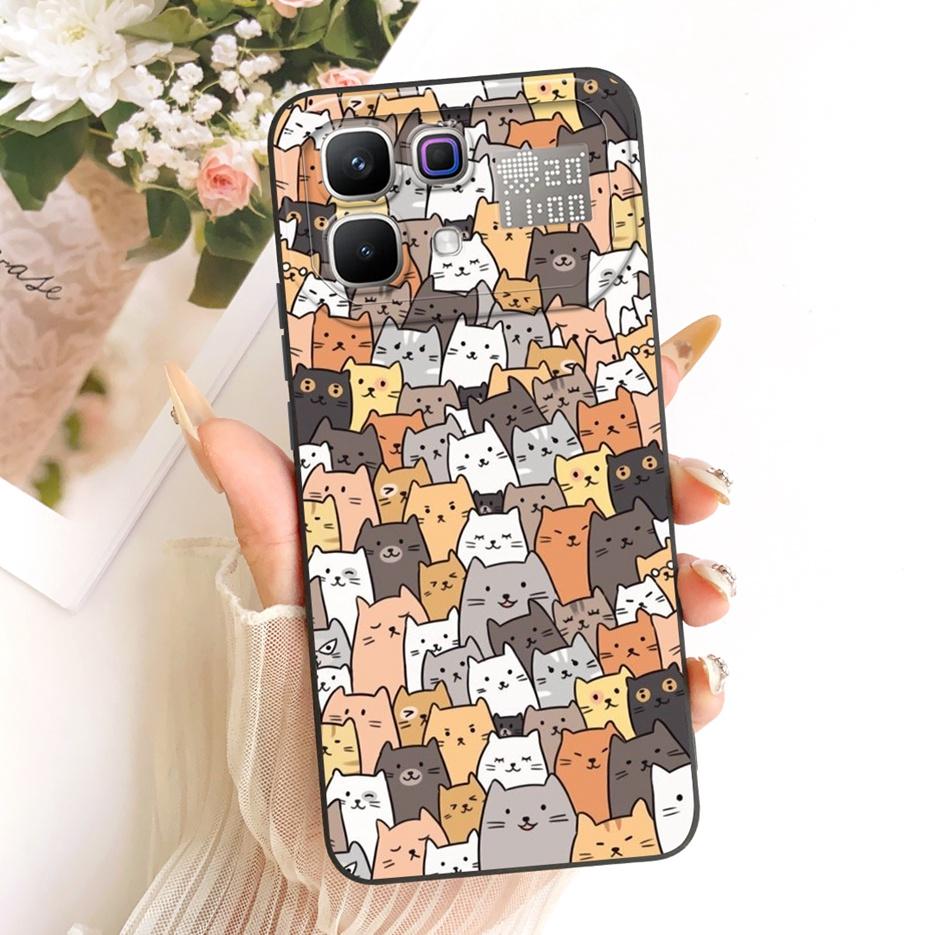 Für Infinix Note 60 Pro Hülle X6878 Niedliche Katze Astronaut Cartoon Hülle Weiche Silikonhülle Für Infinix Note 60 Ultra Note60 Pro Taschen