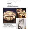 10M Christmas Light String Ribbon for Christmas Tree Decoration Double Layer Gold Stamping Luminous Ribbon Lamp Lace DIY Led Lights