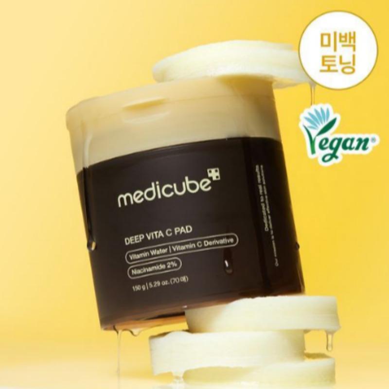 

Medicube Глубокие витаминные С пэды 70 штук