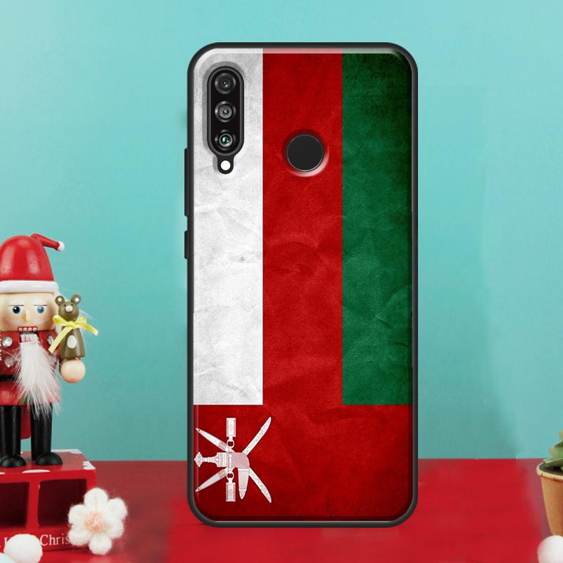 Oman Flag For Huawei Nova 9 10 SE 12i 11i 8i 12s Y90 Y60 Y70 Y72 Y61 Y91 P20 P40 P30 Lite P60 Pro Case