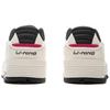 Li Ning Rutschfest Dämpfend Abriebfest Niedrig geschnitten Skateboard Schuhe Damen Weiß Schwarz AGCU368-2