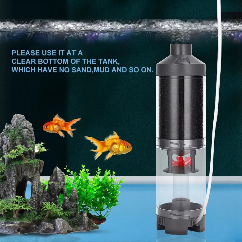 Aquarium Fish Feces Collector Fish Poop Separator Filter Fish Manure Suction Separator Fish Tanks Automatic Cleaning Filter
