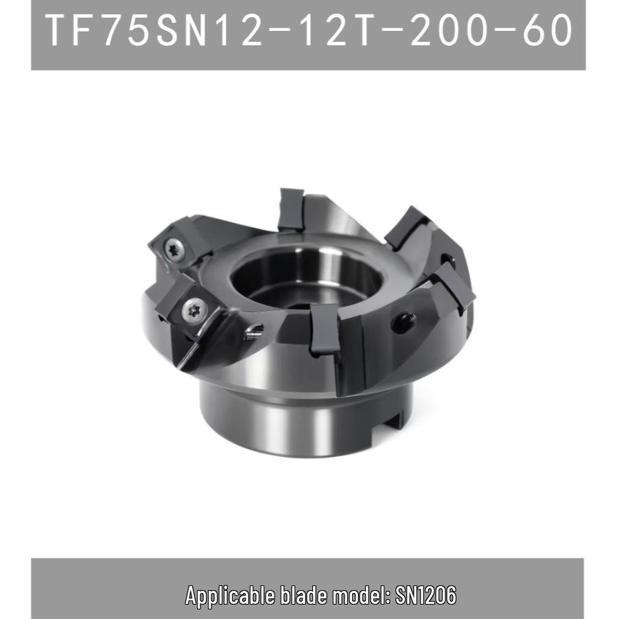 Face Mill Cutter Head: SNMU1206XTN, SNMX1205 AN, SNEU1206ZNEN (45°, 75°, 88°)