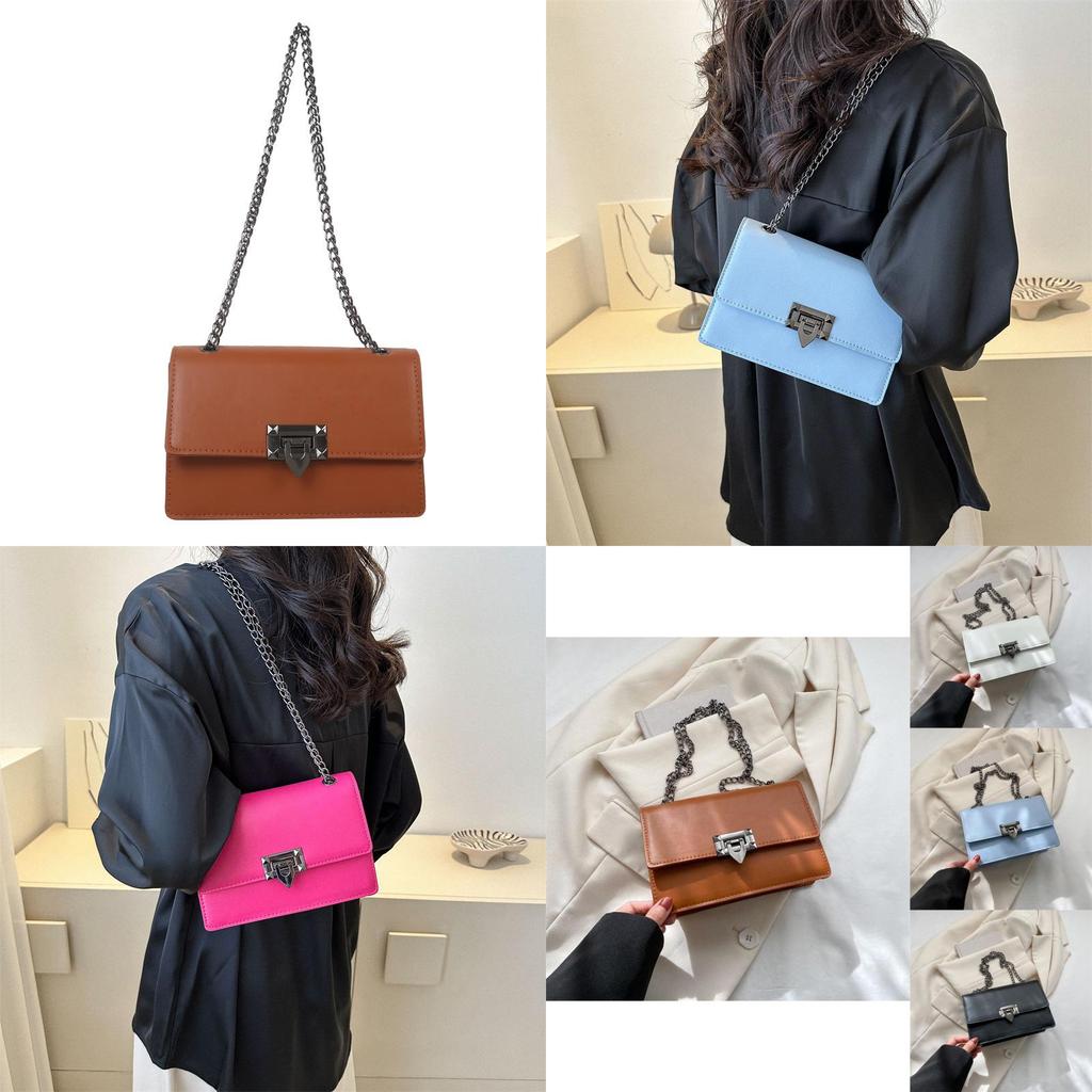 Trendige 2023 Sommer PU-Leder Kette Umhängetasche Für Frauen Modischer Street Style