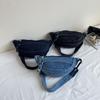 Denim Chest Bag Women's Lightweight Commuter Shoulder Bag
