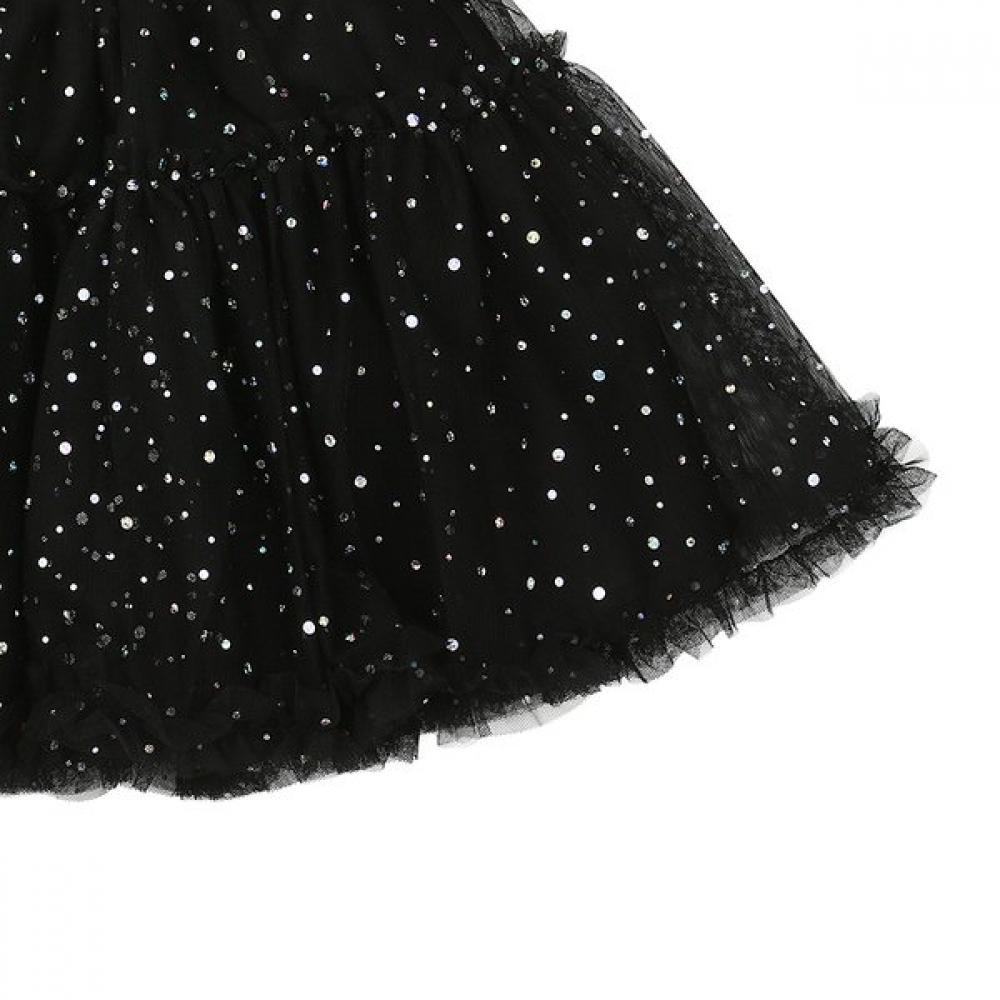 French Cat Black Skirt Q64dss012b1
