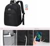 Newhey 15.6 Inch Laptop Backpack with USB Port, Lightweight, Waterproof, Black
