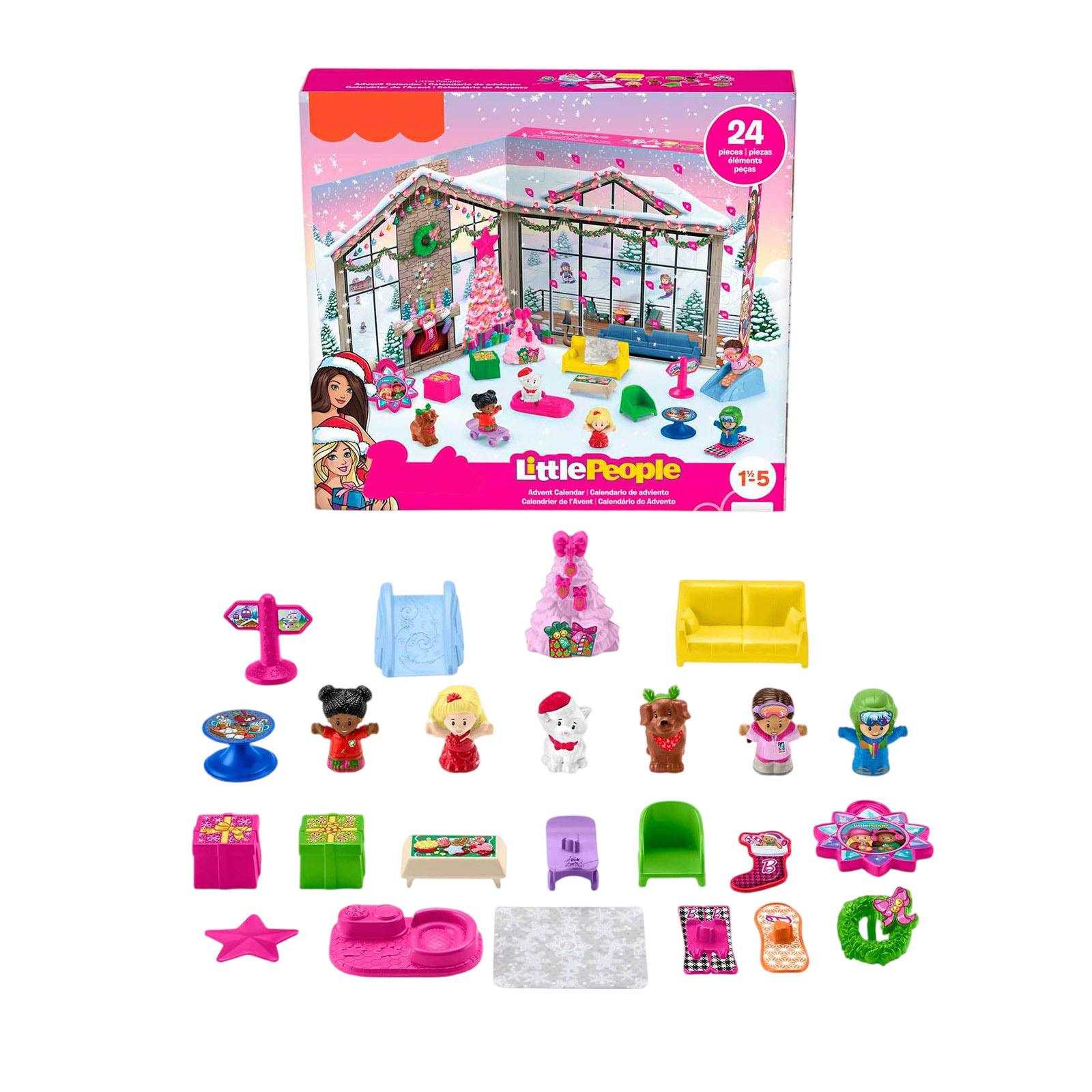 

Toddler Toy Advent Calendar Set With 24 Christmas Characters And Pieces For Pretend Play From 18 Months One Size
