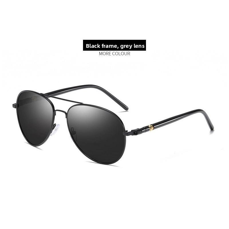 Mens Polarized Sunglasses With Tac Lenses For Driving And Outdoor Sports BlackFrameGray
