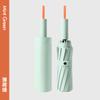 12-Bone New Automatic Umbrella Vinyl Sunscreen Weather and Rain Dual-purpose Three-fold Brushable Umbrella