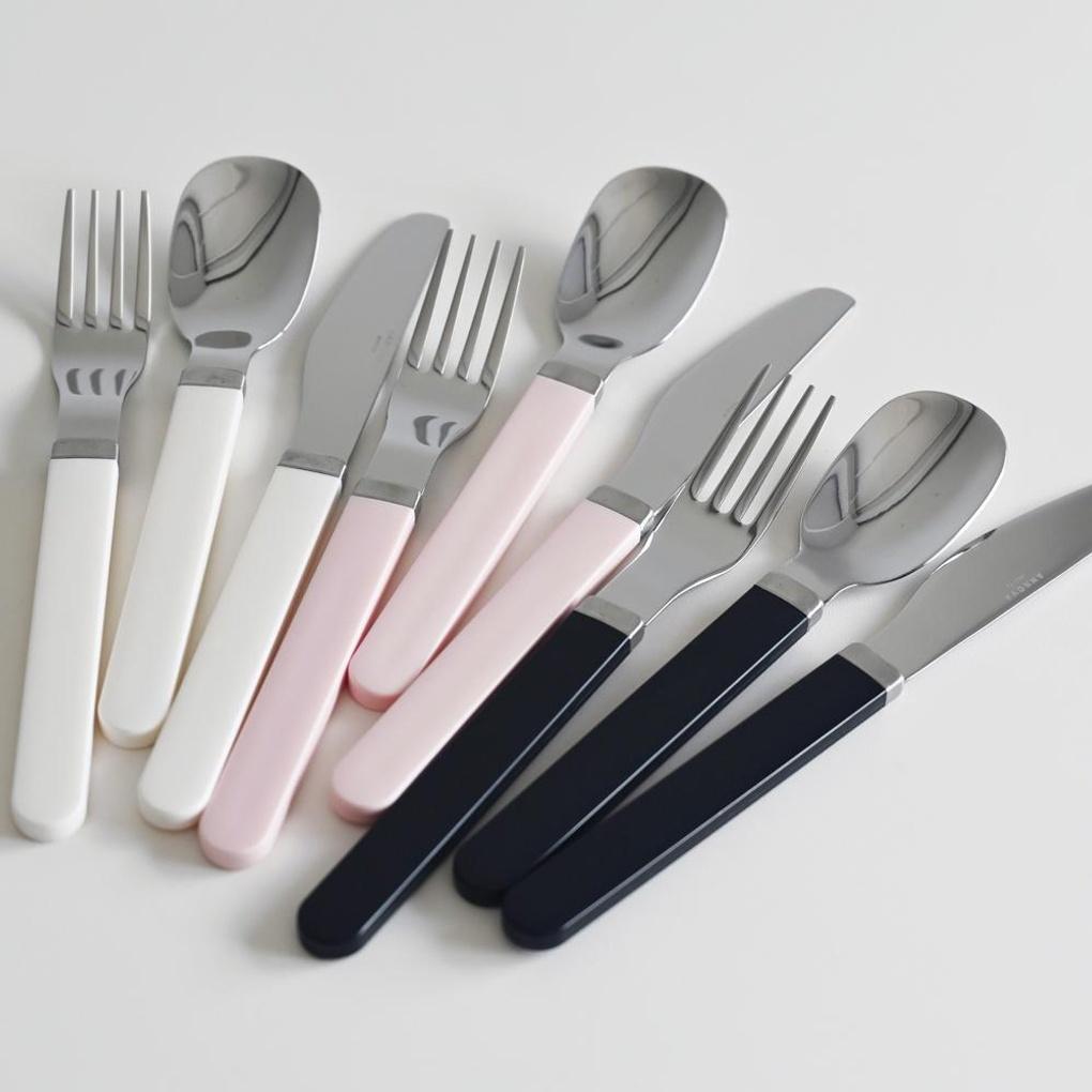 Mood Stainless Dinner Cutlery Spoon, Fork, and Knife In 3 Colors