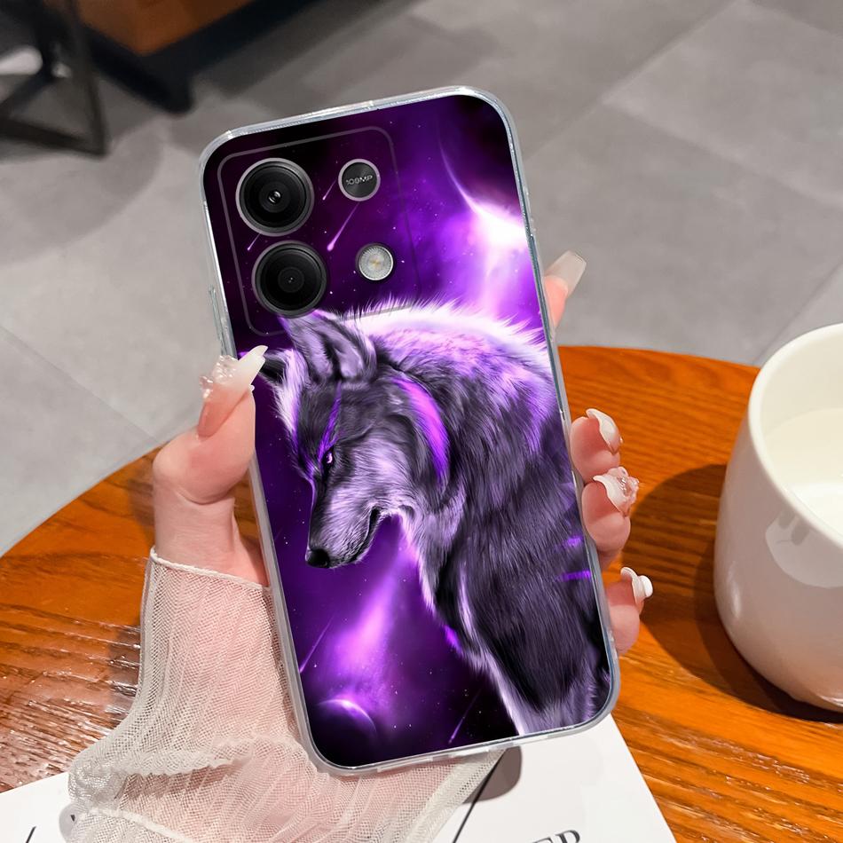 For Redmi Note 13 Pro Plus Phone Case Creative Fun Soft Slim Silicone Transparent Anti Drop Back Cover For Redmi Note13 13Pro+