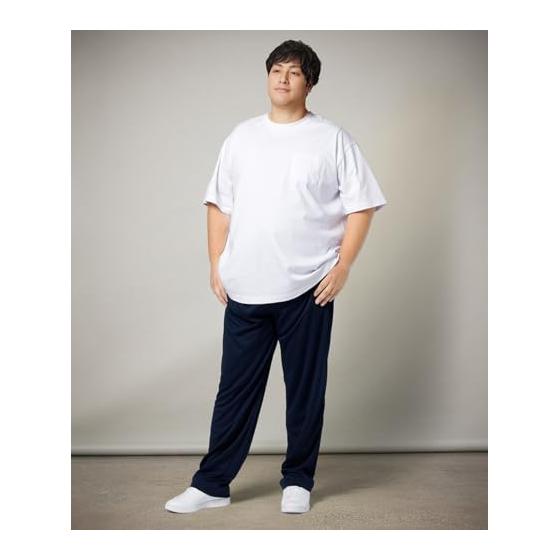 [Nissen] Pajamas/Room Wear Men's [Room Wear] Long Pants with Mesh Back, Sweat Absorbent, Quick Drying, UV Protection [Large Sizes Available]