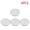 1-5PCCamping Grill Grate Stainless Steel Mesh Grill Bushcraft Grill Camping Rack for Fire Cooking BBQ Backpacking Campfire Rated