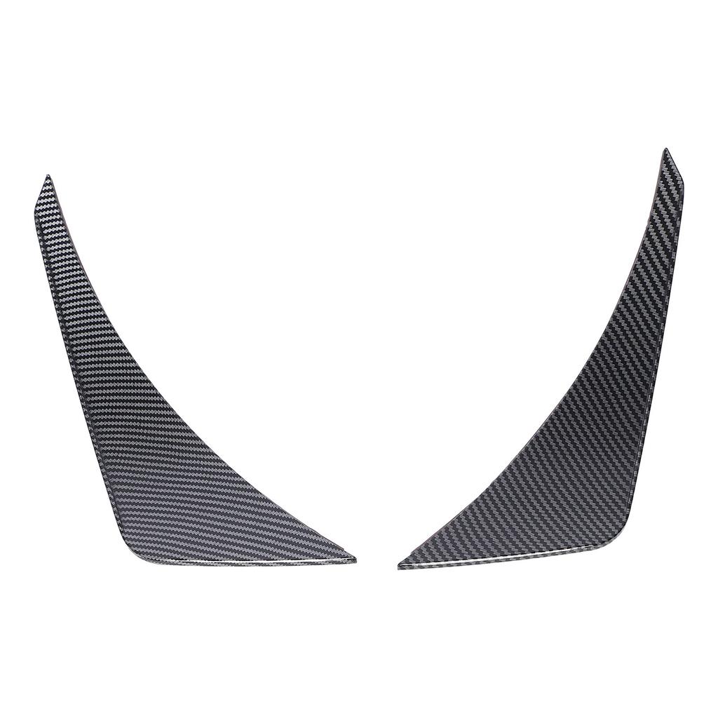 2 Pcs Front Bumper Side Spoiler Sporty Look Increase Stability Replacement for Miata ND 2016 Onwards