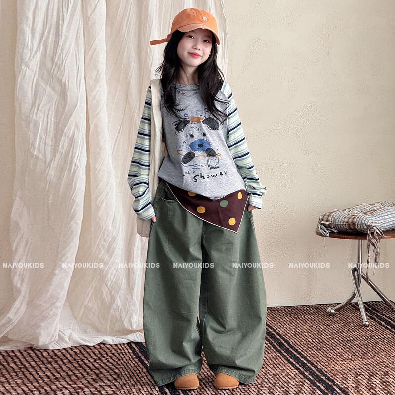 NAIYOUKIDS Girls' Autumn Casual Pants