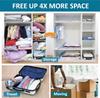 20 Pack Vacuum Storage Bags Suit Included Hand Gas Extractor, Space Bags Compression For Comforters And Blankets, Sealer Clothes Storage